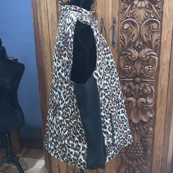 EUC New Directions 3X animal print vest - Picture 3 of 7